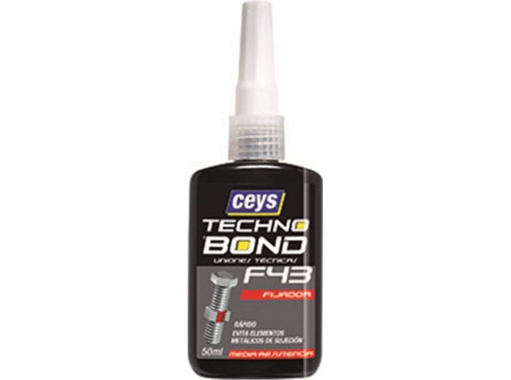 Salvador Escoda Technobond F-43 Medio Resistencia Anaeróbico Adhesivo 50 ml