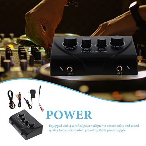 Eringogo Echo Show Echo Show Echo Show Stereo Mixer 1 Set Of Mixer Karaoke Audio Mixer Performance Audio Mixer (Us Plug) Mini Audio Mixer Karaoke Machine Karaoke Machine Karaoke Machine #TOP4