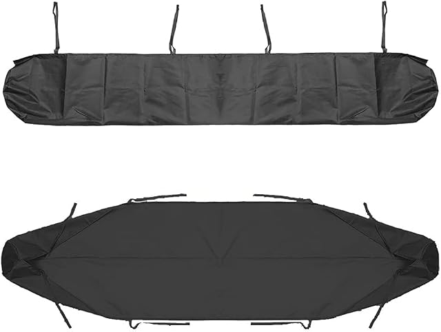 Uposao Patio Awning Cover Waterproof Replacement Awning Cover Sun Protection Dustproof Awning Storage Bag with String for Outdoor Garden Patio