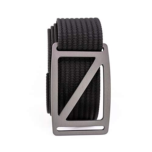 GRIP6 Ultralight Slope Belt: Durable Belts for Men & Women with Aluminum Belt Buckle Nylon Tactical Belt for Outdoor Use2