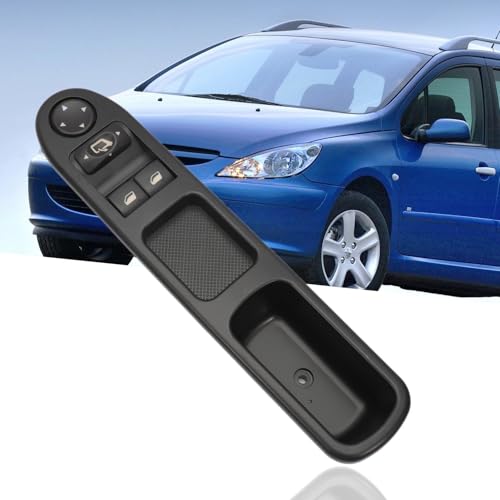 Interrupteur lève-vitre électrique 307 avec commande de vitre 6554.E4