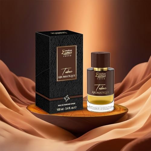 Image of Creation Lamis Prive Tabac Aromatique | Floral & Woody Long Lasting Unisex Fragrance|Eau de Parfum - 100ML