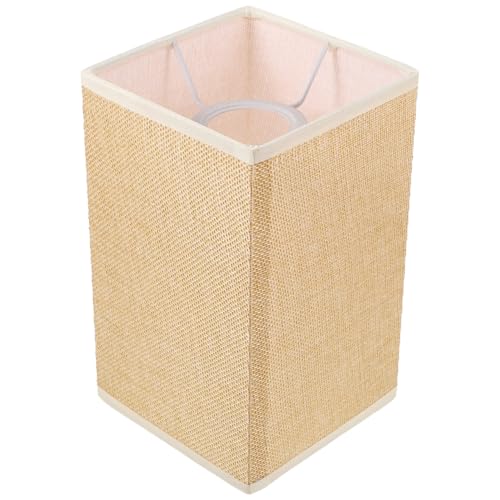 Housoutil Pantalla De Lámpara E27 De Tela Para Lámpara De Mesa Y Colgante 7.87X4.72 Pulgadas Sombra De Para Interior Protección De Bombilla Ambiente Cálido