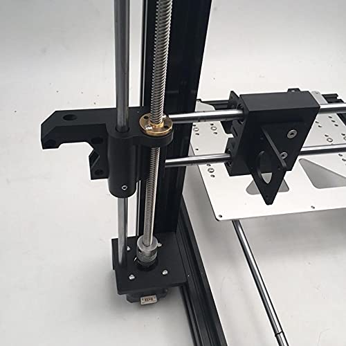 Lysee 3D Printer Parts & Accessories - AM8 3D Printer Extrusion All Metal Frame Full Kit for Anet A8 Aluminum Alloy Upgrade - (Size: No Motors, Color: Silver Extrusion)