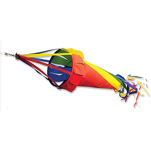 Premier Kites 22541 Wind Garden Spinsock, Rainbow, 60-Inch