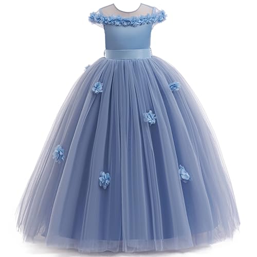 Flower Girls Tulle Dress for Pageant and Parties