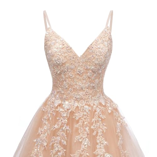 Appliques Tulle Homecoming Dresses for Teens Spaghetti Straps A-line Mini Cockatil Party Dress AD1363