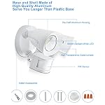 UFOND LED Security Lights Outdoor Motion Sensor Light for Garage Patio - Image 2