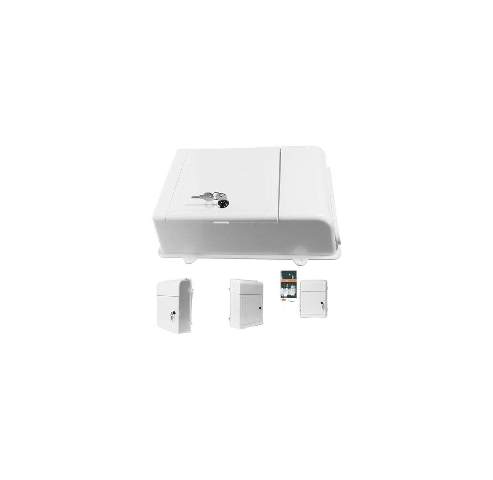 FGJsfhrDTU Letter Box, Wall Hanging Mail Box Complaint Mailbox Outdoor Lockable Mount Letter Metal Postbox for