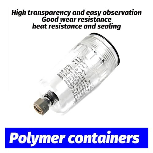 Filtre régulateur compresseur d'air 1/4 avec séparateur eau et huile AW20-2CG-A - 3