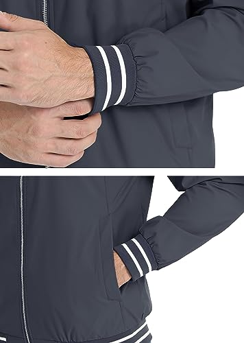 MAGCOMSEN Giacca bomber leggera da uomo, sottile
