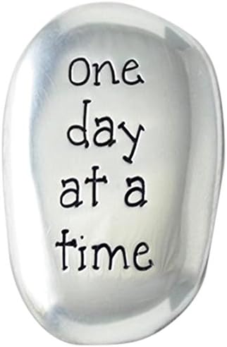 Cathedral Art TS103 One Day at a Time Soothing Stone, 1-1/2-Inch