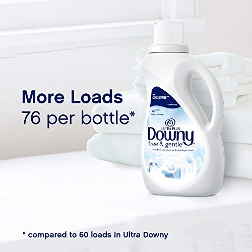 Downy Ultra Plus Free & Gentle Liquid Fabric Conditioner (Fabric