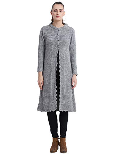Image of Matelco Women's Wool Round Neck Cardigan