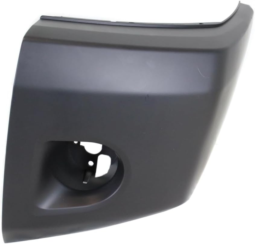 For Nissan Titan 2008-2015 Bumper End Driver and Passenger Side | Pair Front | Made Of Plastic Primed | Use w/Steel Bumpers | NI1004148, NI1005148 | 615343389028, 62025ZR00A, 615343389059, 62024ZR00A