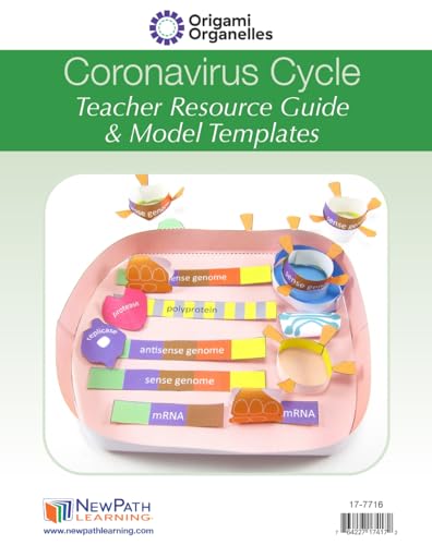 Image of NewPath Coronavirus Cycle 3-D Paper Model Model Making Kit - Individual Student Edition (24-7716)