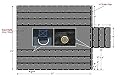 Mytee Products Black Superlight 14oz Flatbed Trailer Lumber Tarp 24x27 (8' Drop)