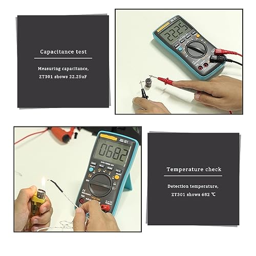 Voltmètre intelligent pour test de condensateur et dépannage électrique 102