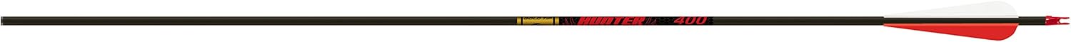Gold Tip Hunter Arrows with 4-Inch Vane (Pack of 6)