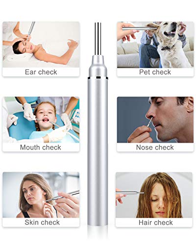 Ear Wax Removal Tool Camera - Wireless Ear Cleaner Otoscope with Light, KFF Wifi Ear Cleaning kit HD ear Endoscope with Ear Spoon, Ear Camera and Earwax Removal kit for iPhone, Android Phone and Table - Thumbnail 6