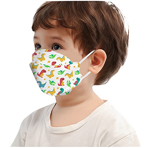 SDFRK® 50 Stück Masken Kinder, Einwegmasken Mundschutz Masken...