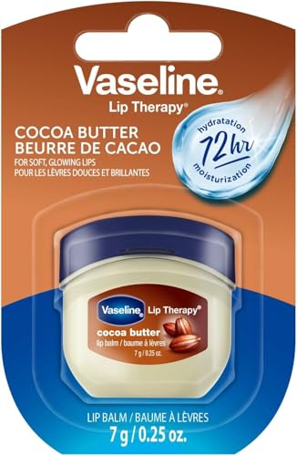 Vaseline - Minitarrón de manteca de cacao para el cuidado de los labios, 7 g