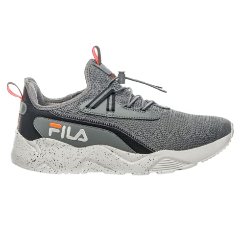 Fila V.Track 3.0 Tênis Masculino, Cinza (Grafite/Preto/Coral), 39