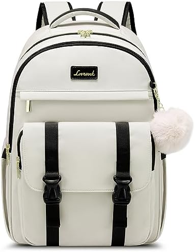 LOVEVOOK School Backpack for Teen Girls, Student Backpack Purse f...