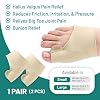 SWZEC Better Toes Bunion Relief Straightener & Corrector with Toe Separator - 1 Pair