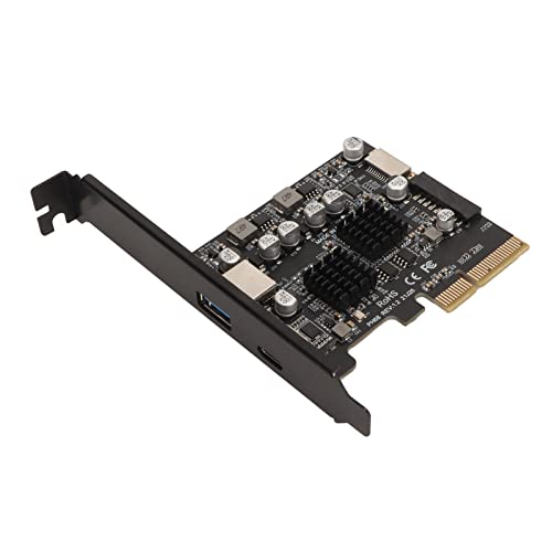 USB 3.2 PCIe Erweiterungskarte - Dual Type C Mit 10 Gbit/s Für Desktop PC