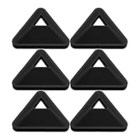 6 Stück Trainingshütchen Dreieckig - Agilitätskegel Für Fußball & Sport | 18cm PE-Markierungsscheiben