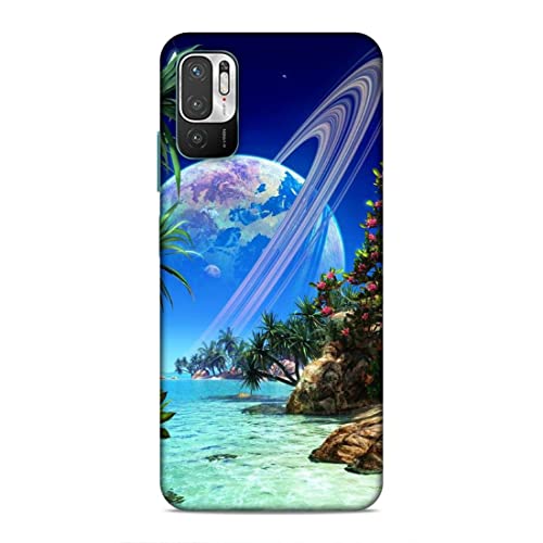 Image of Printed Mobile Back Hard Case Cover for Xiaomi Redmi Note 10T 5G / Xiaomi Redmi Note 10 5G / Xiaomi Poco M3 Pro 5G | Beautiful Nature, Jupiter Planet A-2184