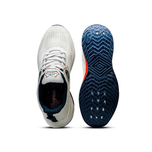 Image of ASIAN Men POWERPLAY-21 Running and Casual wear Running Shoes with Laces, Lightweight and Comfortable Shoes with Upper Fabric and Phylon Sole for Men & Boys
