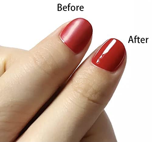 INENCE® Top Coat- 15ML No Wipe Top Coat Gel Nail Polish Gloss Shine Finish Long Lasting Home DIY Professional Manicure 2