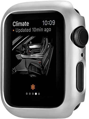 Protection Apple Watch Series 7 41mm coque fine antichoc argent