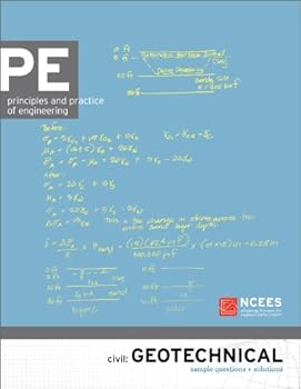 Paperback PE Civil: Geotechnical Sample Questions and Solutions Book