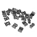 NEW LON0167 25 Pcs 2.54mm PCB Board 2 Row 6-Pin DIP Solder Type IC Socket Adapter(25 StÃ¼ck 2,54 mm Platine 2 Reihe 6-Pin DIP-L-Ã¶-tanschluss IC-Sockeladapter
