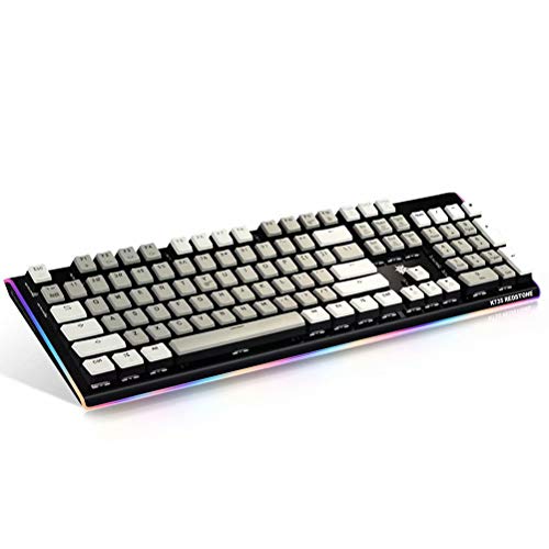 Clavier mécanique gaming pro RVB avec rétroéclairage pour ordinateur