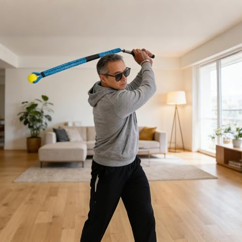 Corde d'entraînement golf compacte et accessible pour l'échauffement - 2
