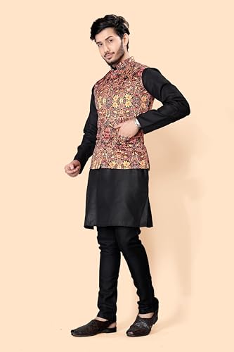 Image of Men's Cotton Kurta Pyjama And Jackets