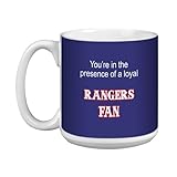 Tree-Free Greetings XM28104 Rangers Baseball Fan Kunstvolle Jumbo-Tasse, 570 ml