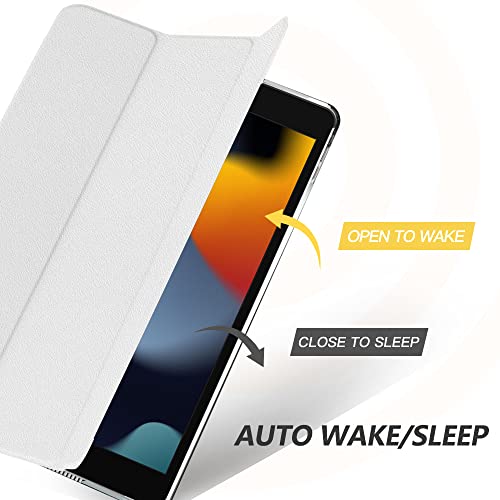 Image of Moko Smart Case for iPad 9th / 8th / 7th Generation Case 10.2 Inch, White