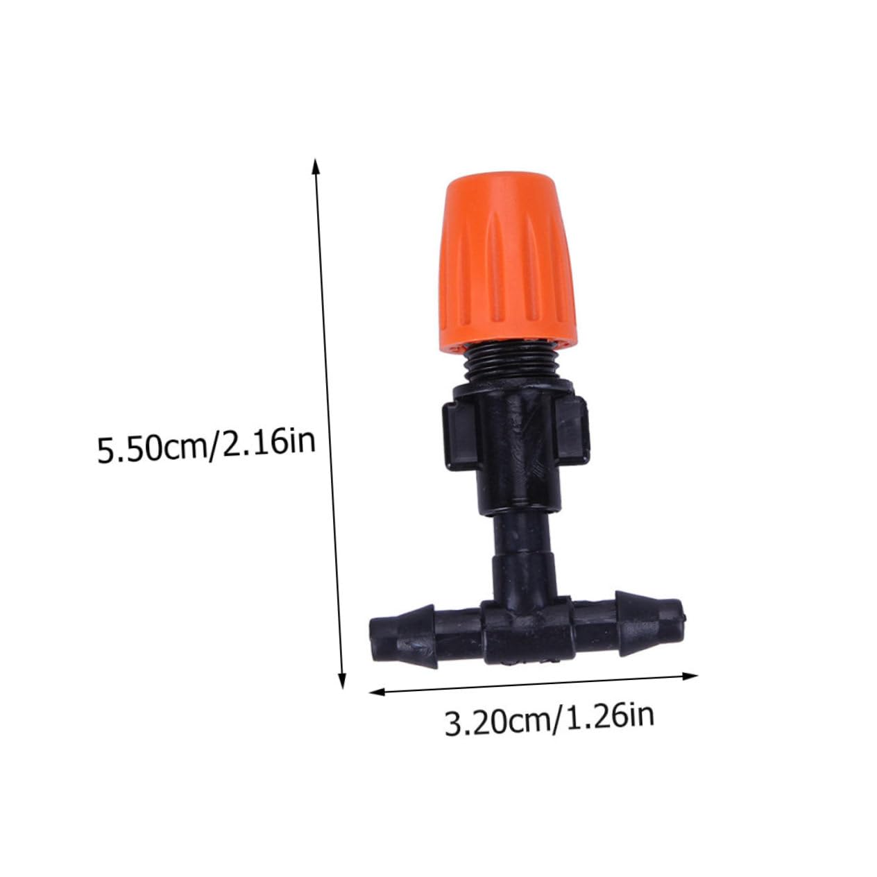 BESTonZON 1set Adjustable Garden Dripper Irrigation Kit Misting Nozzles for Efficient Watering for Lawns Greenhouses and Patio Cooling 20pcs