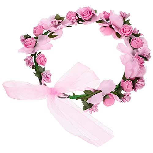 Healeved Couronnes De Fleurs Pour Filles Accessoires Pour Cheveux Couronnes De Mariage Décor Floral Et Élégant