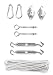 Produktbild Perel GSSK2 MONTAGEKIT FÜR SONNENSEGEL, silver, 22.5x4x29.5 cm