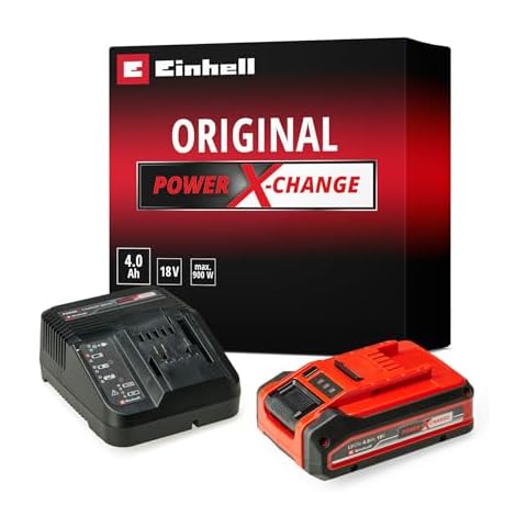 Einhell 18V Lithium-Ion Battery Starter Kit Cover