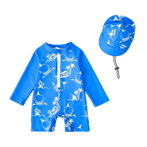 Maillot de bain bebe garcon une piece en neoprene pour eviter les frissons pendant la natation