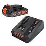 BLACK+DECKER – Black+Decker 18V Akku- und Ladegerät-Starter-Set, mit 2,0Ah 