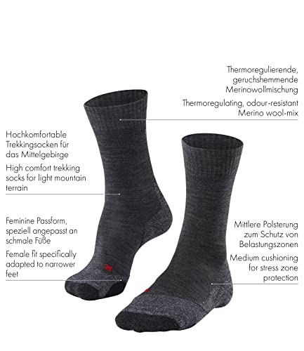 Image of FALKE Women's TK2 Explore Hiking Socks, Medium Padding, 1 Pair