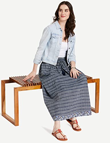 Image of Amazon Brand - Myx Cotton A-Line Skirt
